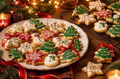Galletas navideñas de mantequilla