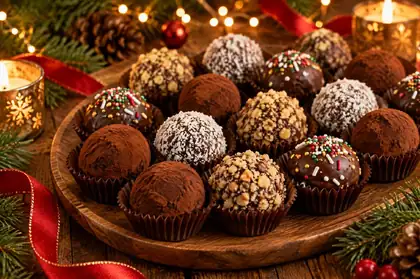 Trufas de chocolate